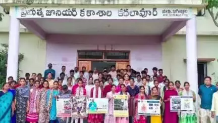 కథలాపూర్: విద్యార్థులు మత్తు,గంజాయి లాంటి వాటికి దూరంగా ఉండాలి: ప్రిన్సిపాల్