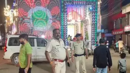 नाथनगर: मुहर्रम को लेकर नाथनगर पुलिस सतर्क, चौक-चौराहों व धार्मिक स्थलों पर पुलिसकर्मी तैनात