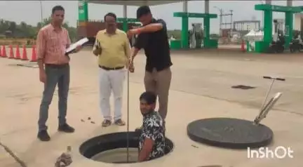 चाचौड़ा: जिले में खाद्य विभाग की टीम ने पेट्रोल पंपों का निरीक्षण कर जांच की