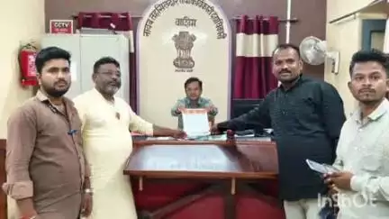 वाशिम: महाराष्ट्र नवनिर्माण वाहतूक सेनेच्या वतीने   तहसीलदार यांना निवेदन