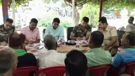 महागामा: मोहर्रम को लेकर महागामा थाना में शांति समिति की बैठक हुई संपन्न