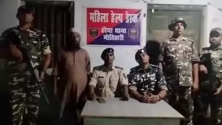 रक्सौल: रक्सौल बॉर्डर से अवैध रूप से भारत में घुस रहे बांग्लादेशी नागरिक को एसएसबी ने शुक्रवार को गिरफ्तार किया