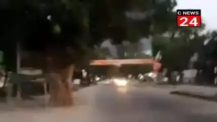 गजरौला: गजरौला के पक्का पुल पर भयंकर हादसा हादसे में ड्राइवर जिंदा जला हुई दर्दनाक मौत