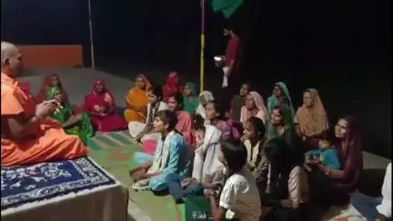 खिलचीपुर: कैवल्य योग आश्रम न्यास दोलाज में गुरुदेव डॉ. रघुनाथानन्द अवधूत जी महाराज के मुख से शिवमहापुराण कथा शुरू