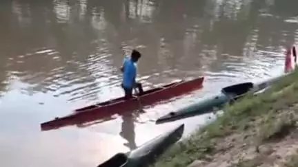 करनाल: कछुआ रोड नहर पर खेलो महाकुंभ के नौकायन खिलाड़ियों का ट्रायल न होने पर खिलाड़ियों ने जताया रोष