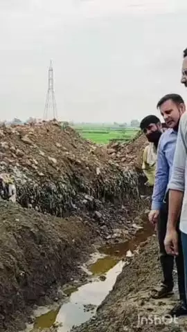 भरतपुर: भरतपुर जिला कलेक्टर कमल चौधरी ने जल भराव क्षेत्र का किया दौरा
