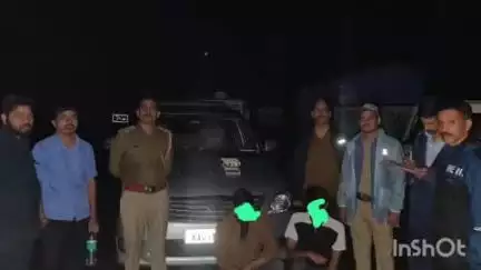 ಶಿರಸಿ: ಗಿಡಮಾವಿನಕಟ್ಟೆ ಬಳಿ ಅಕ್ರಮವಾಗಿ ಗಾಂಜಾ ಸಾಗಿಸುತ್ತಿದ್ದ ಇಬ್ಬರ ಬಂಧನ