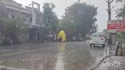 शाजापुर: शाजापुर में रिमझिम बारिश जारी, मौसम विशेषज्ञ ने दो दिन में तेज बारिश की संभावना जताई, किसानों को राहत