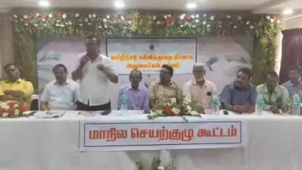 திருப்பூர் தெற்கு: பல்லடம் சாலையில் தமிழ்நாடு கல்வித்துறை நிர்வாக அலுவலர் சங்கத்தின் மாநில செயற்குழு கூட்டம்