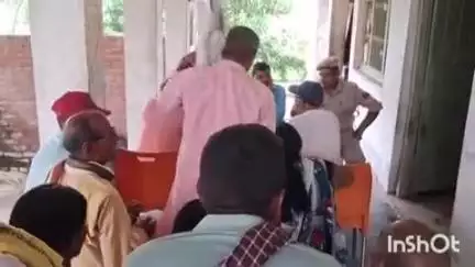 सोनभद्र बंशी सुर्यपुर: वंशी थाना परिसर में भूमि विवाद के निपटारे के लिए जनता दरबार का आयोजन