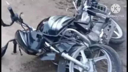 नारनौल: रेवाड़ी रोड पर थार गाड़ी ने बाइक को मारी टक्कर, 4 बेटियों का पिता गंभीर रूप से हुआ घायल