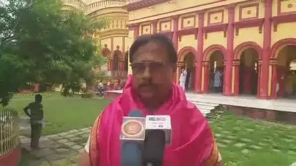 ব্যারাকপুর ২: ব্যারাকপুর শিবশক্তি মা অন্নপূর্ণা  মন্দিরে আয়োজিত হলো পাদুকা উৎসব, আনা হলো ঠাকুর শ্রীরামকৃষ্ণের পাদুকা