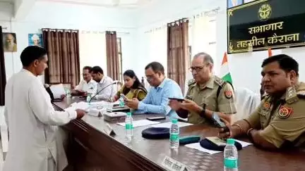 कैराना: कैराना तहसील में एडीएम की अध्यक्षता में संपूर्ण समाधान दिवस आयोजित, 54 शिकायतों में से 5 का मौके पर निस्तारण