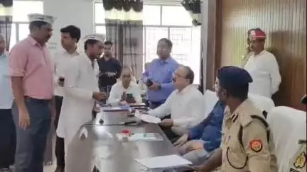 मौदहा: मौदहा सीएचसी में अल्ट्रासाउंड मशीन लगाने की मांग की गई