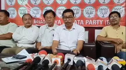 ডিফু: ডিফুত জিলা বিজেপিৰ সংবাদমেল, কংগ্ৰেছক তীব্ৰ সমালোচনা