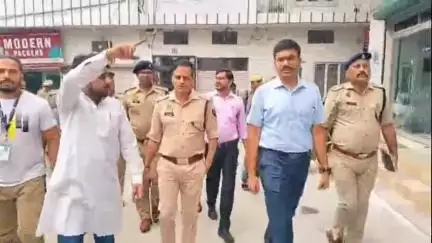 सहारनपुर: जिला मजिस्ट्रेट एवं वरिष्ठ पुलिस अधीक्षक ने किया मोहर्रम जुलूस मार्ग का निरीक्षण