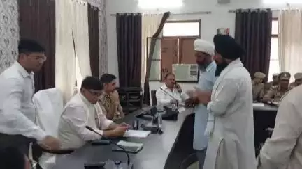 पूरनपुर: तहसील सम्पूर्ण समाधान दिवस में डीएम और एसपी ने सुनीं शिकायतें, 59 शिकायतों में से पांच का हुआ निस्तारण