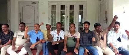 হাজো: সাংবাদিক মাধুৰ্য শইকীয়াক আক্ৰমণৰ ঘটনাক লৈ হাজোত সাংবাদিক সকলৰ প্ৰতিবাদী কাৰ্যসূচী,এঘণ্টীয়া অৱস্থান ধৰ্মঘট ৰূপায়ণ