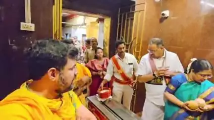 వాడపల్లి వెంకటేశ్వర స్వామి వారిని దర్శించుకున్న ఆంధ్రప్రదేశ్ హైకోర్టు జడ్జి జ్యోతిర్మయి