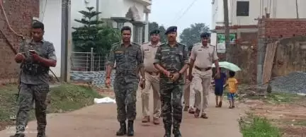 बूरमू: मुहर्रम पर्व को लेकर बुढ़मू प्रखंड में डीएसपी के नेतृत्व में किया गया फ्लैग मार्च!