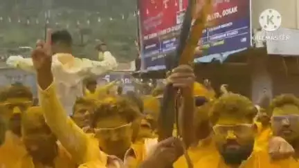 ಗೋಕಾಕ: ಪಟ್ಟಣದಲ್ಲಿ ಶಾಸಕ ರಮೇಶ ಜಾರಕಿಹೊಳಿ ಪುತ್ರನಿಂದ ಫೈರಿಂಗ್, ವಿಡಿಯೋ ವೈರಲ್