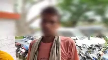 मढ़ौरा: बरदहियां से पुलिस ने एक शराबी व्यक्ति को गिरफ्तार किया