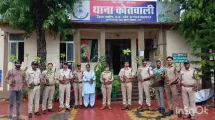 रायसेन: एसडीओपी श्री शर्मा रायसेन कोतवाली परिसर को हरा-भरा करेंगे