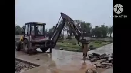 हुज़ूर: भोपाल के खेजड़ा बरामद में प्रशासन ने दो अवैध कॉलोनियों पर की कार्रवाई