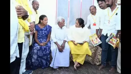 సోమందేపల్లిలో ఏడాది పాలనపై ప్రజల అభిప్రాయాలు సేకరించిన మంత్రి సవిత