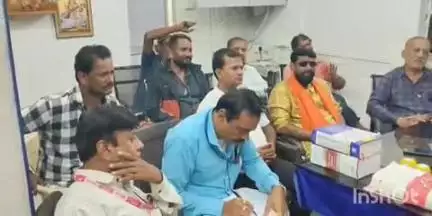 केवलारी: केवलारी थाने में आगामी त्योहारों को लेकर शांति समिति की हुई बैठक