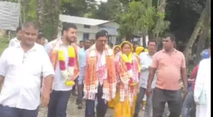 চেঙা: ভাতনাপাইতি গাঁও পঞ্চায়ত গঠন,  আটাইকেইগৰাকী সদস্য, সদস্যাৰ সমৰ্থন লাভ কৰি ৰাশিদা পাৰবিন সভানেত্ৰী হিচাপে নিৰ্বাচিত