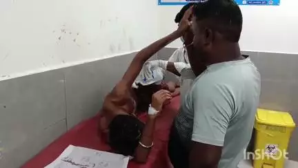 मुंगेर: कटारिया में बिजली की चिंगारी से युवक झुलसा, इलाज के लिए सदर अस्पताल में भर्ती
