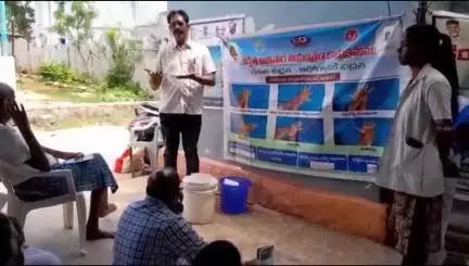 ఎర్రగుంట్ల బావి గ్రామంలో అతిసారా, డెంగీ నియంత్రణ పై గ్రామస్తులకు అవగాహన కల్పించిన డాక్టర్ జులేఖ బేగం