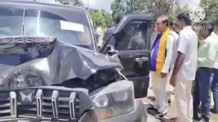 ধর্মনগর: কাঞ্চনপুরের সুভাষ নগর এলাকায় মারাত্মক দুর্ঘটনা কবলে পড়ে বিধায়ক বিধায়িকার প্রতিনিধি দলের এক একটি গাড়ি
