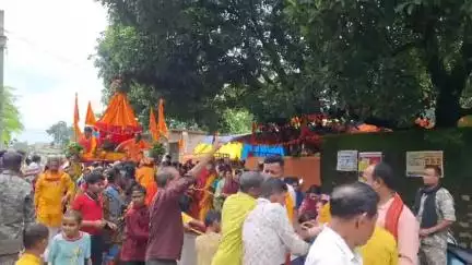 सिमडेगा: 9 दिनों तक सलडेगा देवी गुड़ी मंदिर में मौसी बाड़ी में रहने के बाद भगवान श्री जगन्नाथ की घूरती रथ यात्रा निकाली गई