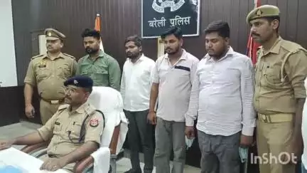 बरेली: साइबर क्राइम पुलिस ने डिजिटल अरेस्ट कर करोड़ों रुपए हड़पने वाले गिरोह के 4 सक्रिय आरोपियों को किया गिरफ्तार
