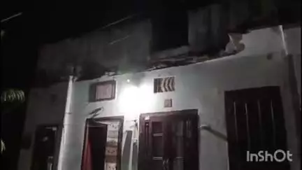 सिरोही: सिरोही के वैद्यनाथ कॉलोनी में एक मकान का छज्जा भरभराकर गिरा, बड़ा हादसा टला