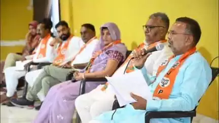 दीगोद: ऊर्जा मंत्री हीरालाल नागर ने सिमलिया क्षेत्र का दौरा किया, मुख्यमंत्री के दौरे को लेकर कार्यकर्ताओं की बैठक