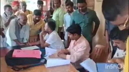 हसनपुर: हसनपुर थाना परिसर में जनता दरबार आयोजित, भूमि विवाद के 8 मामलों का हुआ निष्पादन
