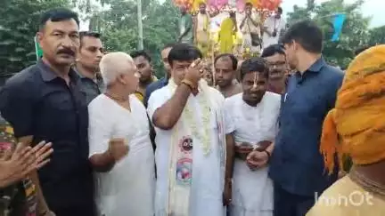 গঙ্গারামপুর: গঙ্গারামপুরে  ইসকনের আয়োজিত জগন্নাথ দেবের উল্টো রথযাত্রায় অংশগ্রহণ করলেন কেন্দ্রীয় প্রতিমন্ত্রী সুকান্ত মজুমদার