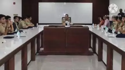 અમદાવાદ શહેર: અમદાવાદ પોલીસ કમિશ્નર દ્વારા IPS પ્રોબેશનર બેચ 76 RR સાથે સંવાદ