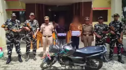 नौतनवा: फरेंदी तिवारी टोला तिलहवा से नशीली दवाओं के साथ 2 नेपाली नागरिक गिरफ्तार