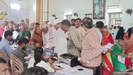 સિહોર: વયોશ્રી યોજના" અંતર્ગત, આજરોજ સિહોર, ટાઉનહોલ ખાતે ALIMCOના સહયોગથી વયોવૃદ્ધ નાગરિકો માટે વિશેષ મૂલ્યાંકન કેમ્પનું આયોજન