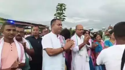 করিমগঞ্জ: পাথারকান্দির খালপারের সপ্তরথ যাত্রা অনুষ্ঠানে হাজার হাজার মানুষের সমাগম,উপস্থিত মন্ত্রী