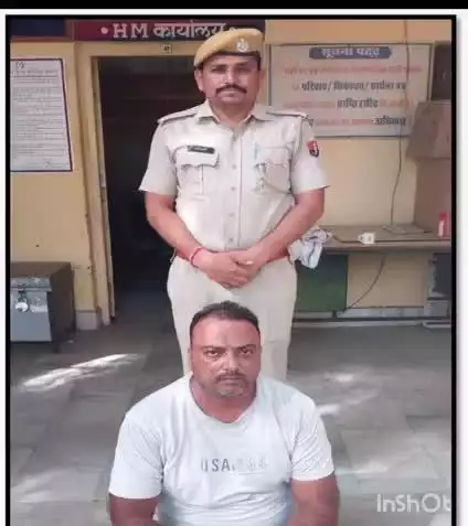 जैसलमेर: महानिदेशक पुलिस राजस्थान के आदेशों की पालना में पुलिस थाना फलसूंड ने हिस्ट्रीशीटर महेंद्र सिंह को किया गिरफ्तार