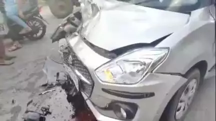 అనుముల: కొత్తపల్లి వద్ద ఘోర రోడ్డు ప్రమాదం, కారు బైకు ఢీకొని బైక్ పై ప్రయాణిస్తున్న ముగ్గురికి తీవ్ర గాయాలు