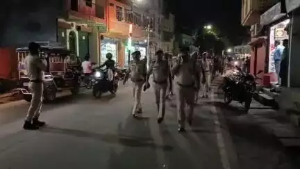 सुपौल: मोहर्रम शांतिपूर्ण ढंग से संपन्न कराने के लिए SDPO की अध्यक्षता में निकाला गया फ्लैग मार्च