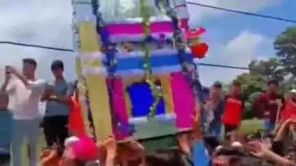 बेनीपुर: बेनीपुर अनुमंडल क्षेत्र में शांति और सद्भाव के साथ चौकी मिलन की रस्म संपन्न हुई