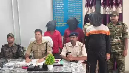 रायडीह: रायडीह थाना में प्रेस वार्ता के बाद एक लाख 30 हजार के जाली नोटों के साथ तीन लोग गिरफ्तार, भेजे गए जेल