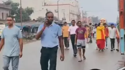 কাঁকসা: পুলিশের কড়া নজরদারিতে মহা ধুমধামে রেলপাড়ে উল্টো রথযাত্রা সমাপ্ত হলো